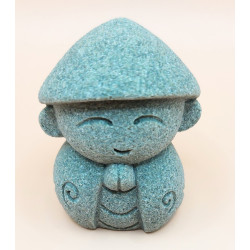 Moine jizo en prière. Protecteur des enfants. 4cms