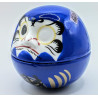 Daruma bleu. Porte-bonheur bouddhiste japonais