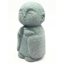 Statue jizo moine bouddhiste zen protecteur.