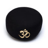 Zafu de méditation zen  rond coton. Lavable