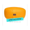 Coussin de yoga zafu de meditation JAUNE. Coton biologique